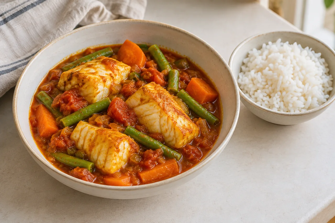 Hake & Veg Curry